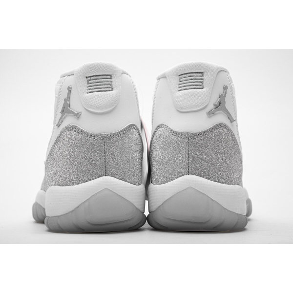 Fake Air Jordan 11 Retro White Metallic Silver (W) AR0715-100