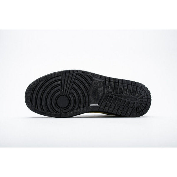 Fake Air Jordan 1 Low Black Gold  553558-071