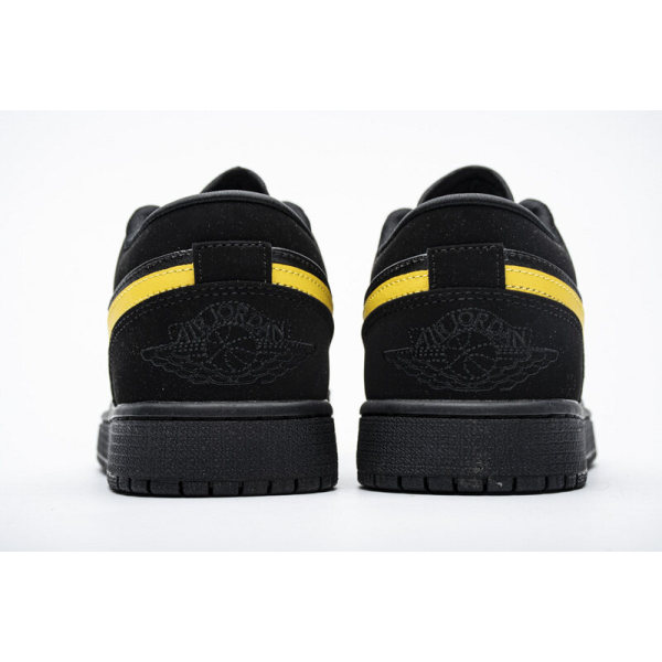 Fake Air Jordan 1 Low Black Gold  553558-071