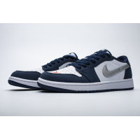 Fake Air Jordan 1 Low SB Midnight Navy  CJ7891-400