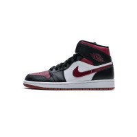 Fake Air Jordan 1 Mid Bred Toe  554724-066