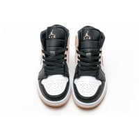 Fake Air Jordan 1 Mid Crimson Tint  554725-133