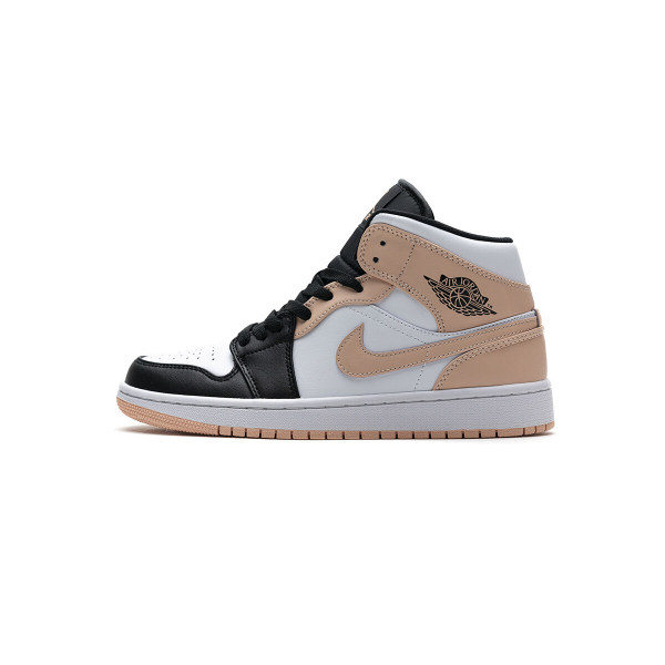 Fake Air Jordan 1 Mid Crimson Tint  554725-133