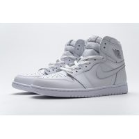 Fake Air Jordan 1 Mid GS  white  554725-109