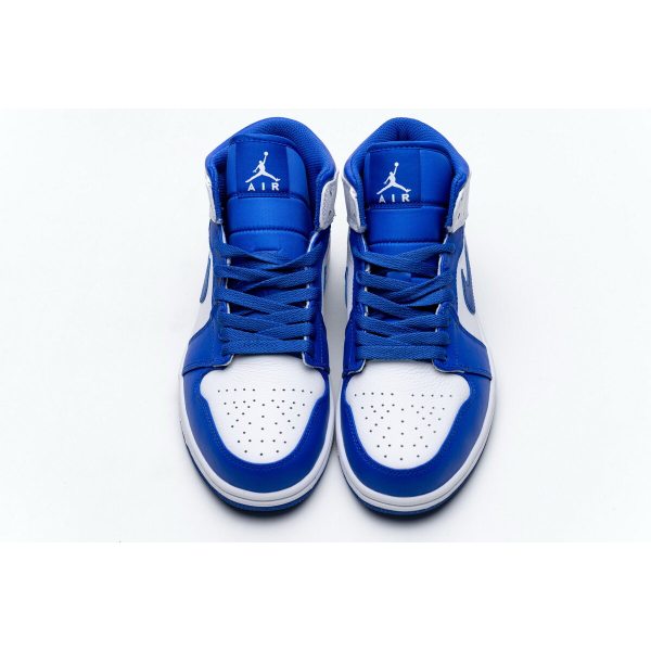 Fake Air Jordan 1 Mid Hyper Royal 554724-114