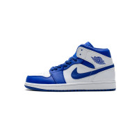 Fake Air Jordan 1 Mid Hyper Royal 554724-114