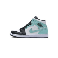 Fake Air Jordan 1 Mid Island Green  554724-132