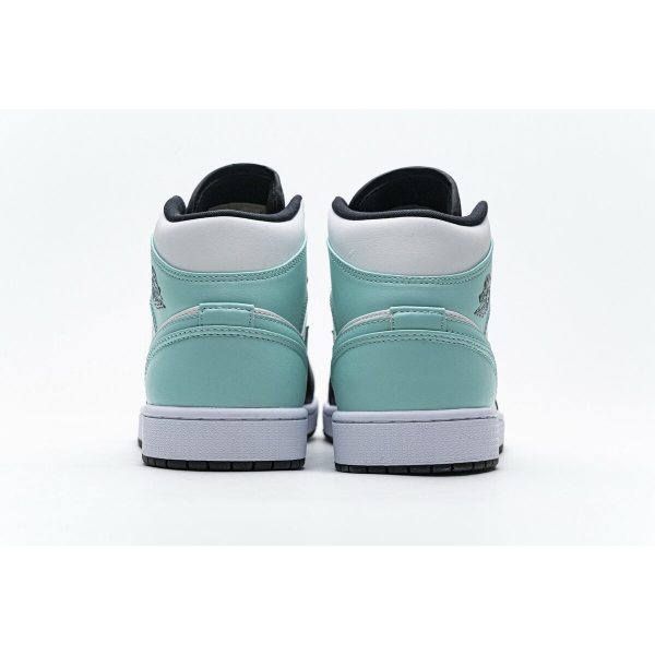 Fake Air Jordan 1 Mid Island Green  554724-132