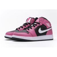 Fake Air Jordan 1 Mid Pinksicle (GS)  555112-002