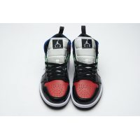 Fake Air Jordan 1 Mid SE Black White Multi-Color (W)  DB5454-001