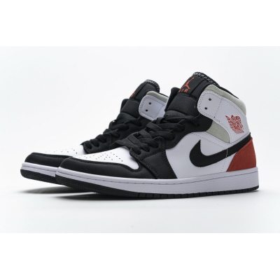 Fake Air Jordan 1 Mid SE Union Black Toe  852542-100