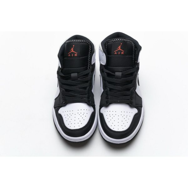 Fake Air Jordan 1 Mid SE Union Black Toe  852542-100