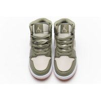 Fake Air Jordan 1 Mid Trooper Bleached Coral (GS)  555112-225