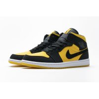 Fake Air Jordan 1 Mid University Gold  CD6759-007