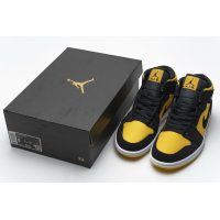 Fake Air Jordan 1 Mid University Gold  CD6759-007