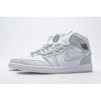 Fake Air Jordan 1 Mid White Camo  DC9035-100