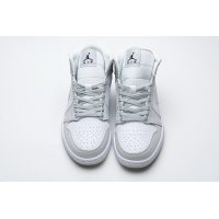 Fake Air Jordan 1 Mid White Camo  DC9035-100