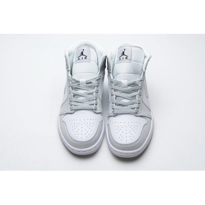 Fake Air Jordan 1 Mid White Camo  DC9035-100