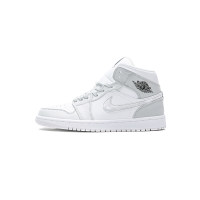 Fake Air Jordan 1 Mid White Camo  DC9035-100