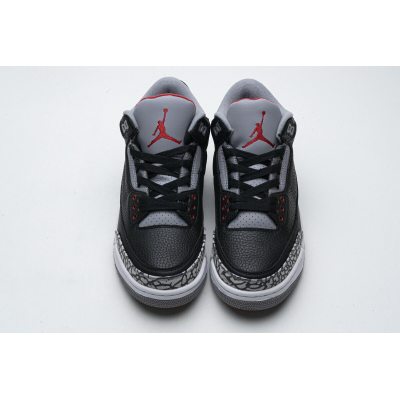 Fake Air Jordan 3 Retro Black Cement (2018) 854262-001