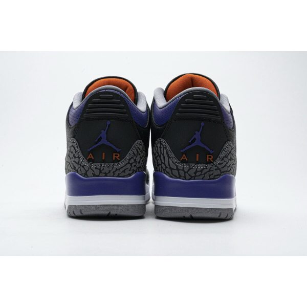 Fake Air Jordan 3 Retro Black Court Purple CT8532-050