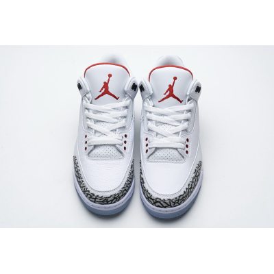Fake Air Jordan 3 Retro Free Throw Line White Cement 923096-101