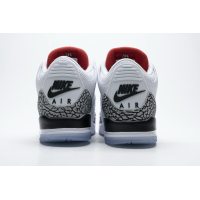 Fake Air Jordan 3 Retro Free Throw Line White Cement 923096-101