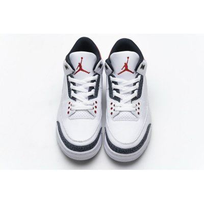 Fake Air Jordan 3 Retro SE Fire Red Denim (2020) CZ6431-100