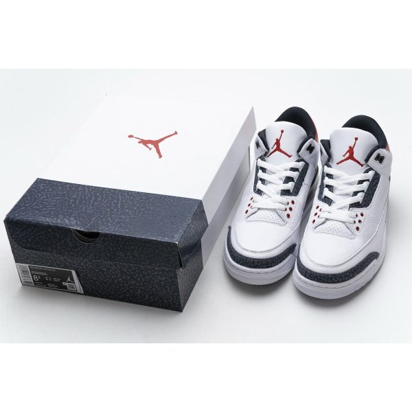 Fake Air Jordan 3 Retro SE Fire Red Denim (2020) CZ6431-100