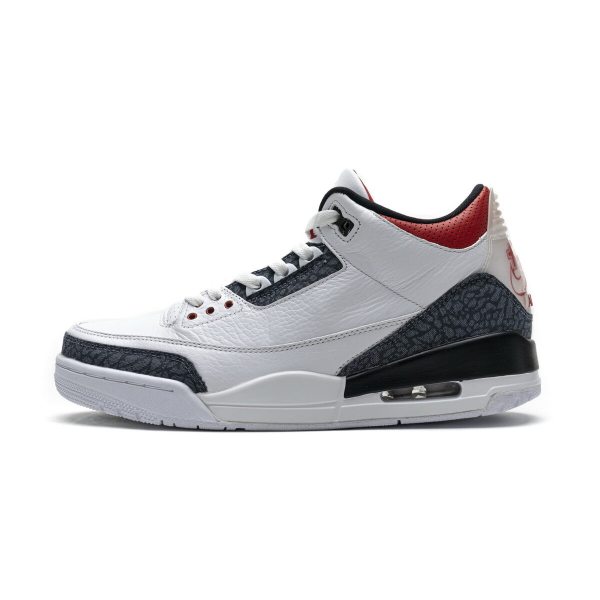 Fake Air Jordan 3 Retro SE-T CO JP Fire Red Denim CZ6433-100