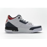 Fake Air Jordan 3 Retro SE-T CO JP Fire Red Denim CZ6433-100