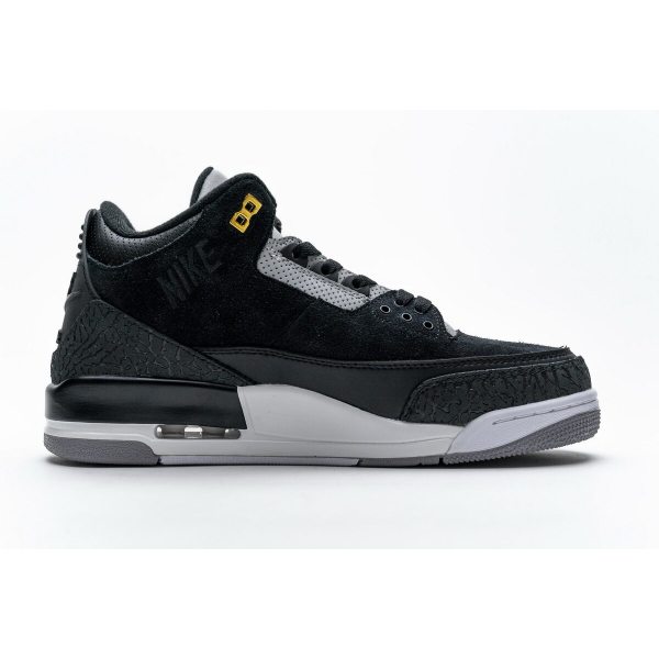 Fake Air Jordan 3 Retro Tinker Black Cement Gold CK4348-007