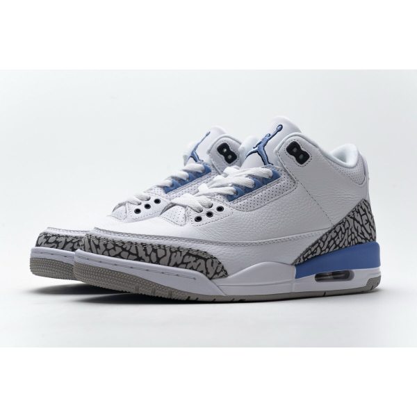 Fake Air Jordan 3 Retro UNC (2020) CT8532-104