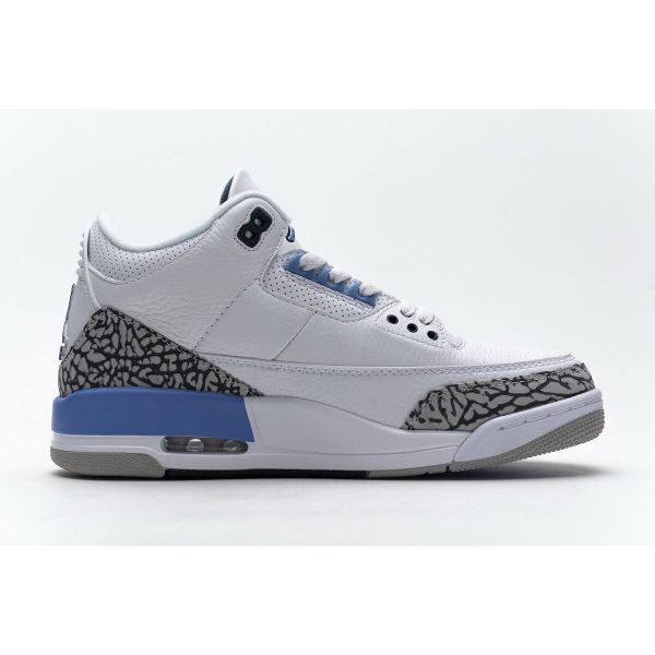 Fake Air Jordan 3 Retro UNC (2020) CT8532-104