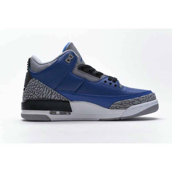 Fake Air Jordan 3 Retro Varsity Royal Cement CT8532-400