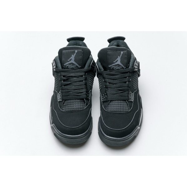 Fake Air Jordan 4 Retro Black Cat (2020) CU1110-010