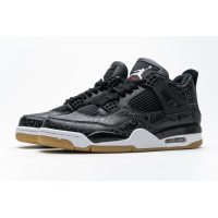 Fake Air Jordan 4 Retro Laser Black Gum CI1184-001