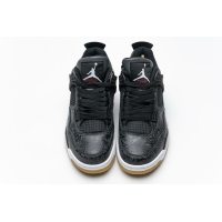 Fake Air Jordan 4 Retro Laser Black Gum CI1184-001