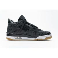 Fake Air Jordan 4 Retro Laser Black Gum CI1184-001