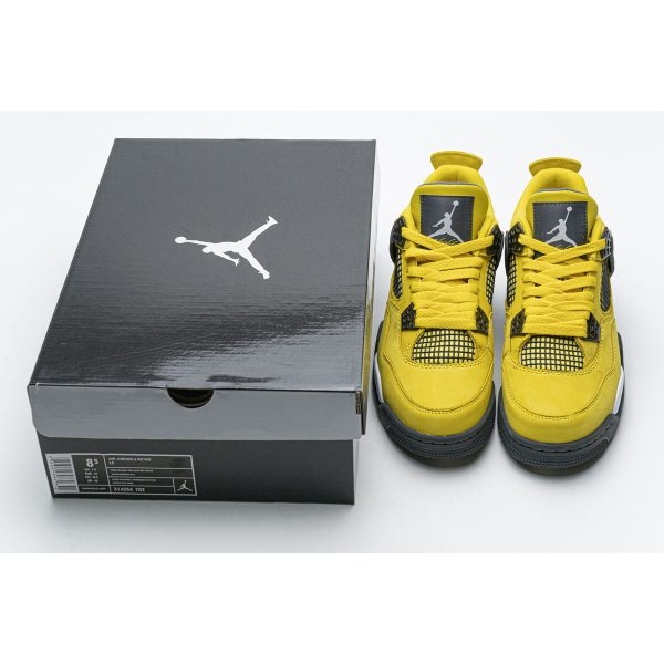 Fake Air Jordan 4 Retro LS Lightning 314254-702