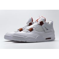 Fake Air Jordan 4 Retro Metallic Orange CT8527-118