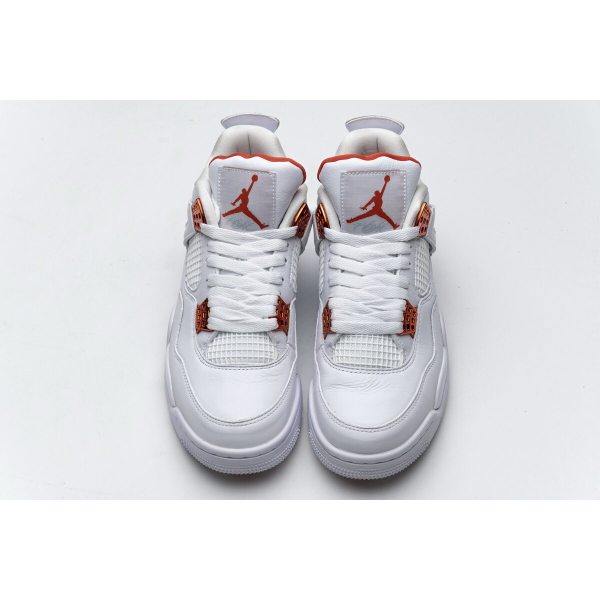 Fake Air Jordan 4 Retro Metallic Orange CT8527-118