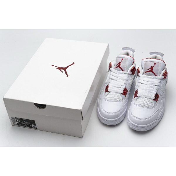 Fake Air Jordan 4 Retro Metallic Red CT8527-112