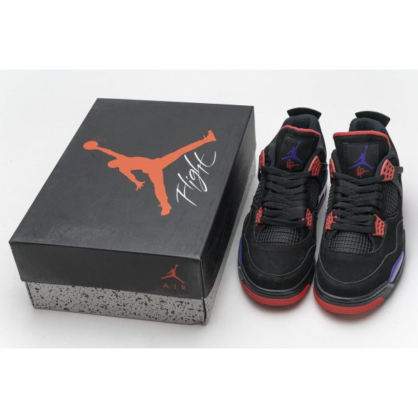 Fake Air Jordan 4 Retro Raptors Drake OVO (2019) AQ3816-056