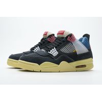 Fake Air Jordan 4 Retro Union Off Noir DC9533-001