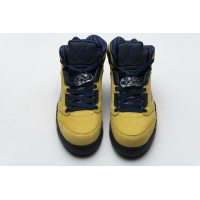 Fake Air Jordan 5 Retro Michigan (2019) CQ9541-704