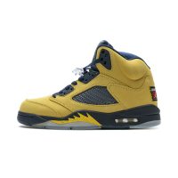 Fake Air Jordan 5 Retro Michigan (2019) CQ9541-704