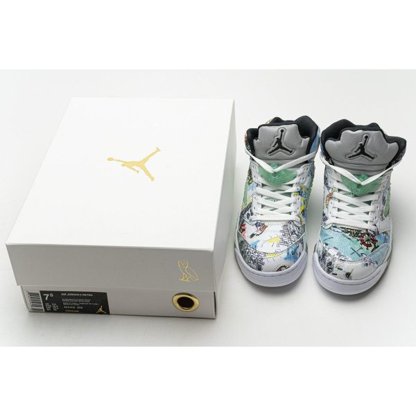 Fake Air Jordan 5 Retro Wings AV2405-900