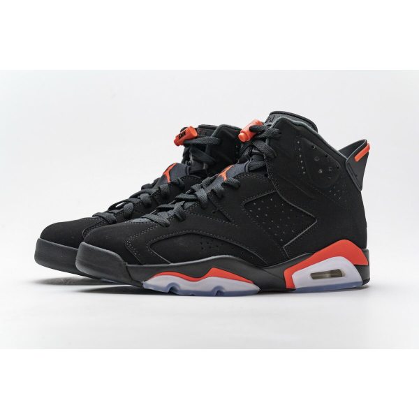 Fake Air Jordan 6 Retro Black Infrared (2019) 384664-060