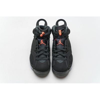 Fake Air Jordan 6 Retro Black Infrared (2019) 384664-060